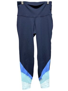 OLD NAVY' Colorblock Leggings with Light Blue mesh Accents